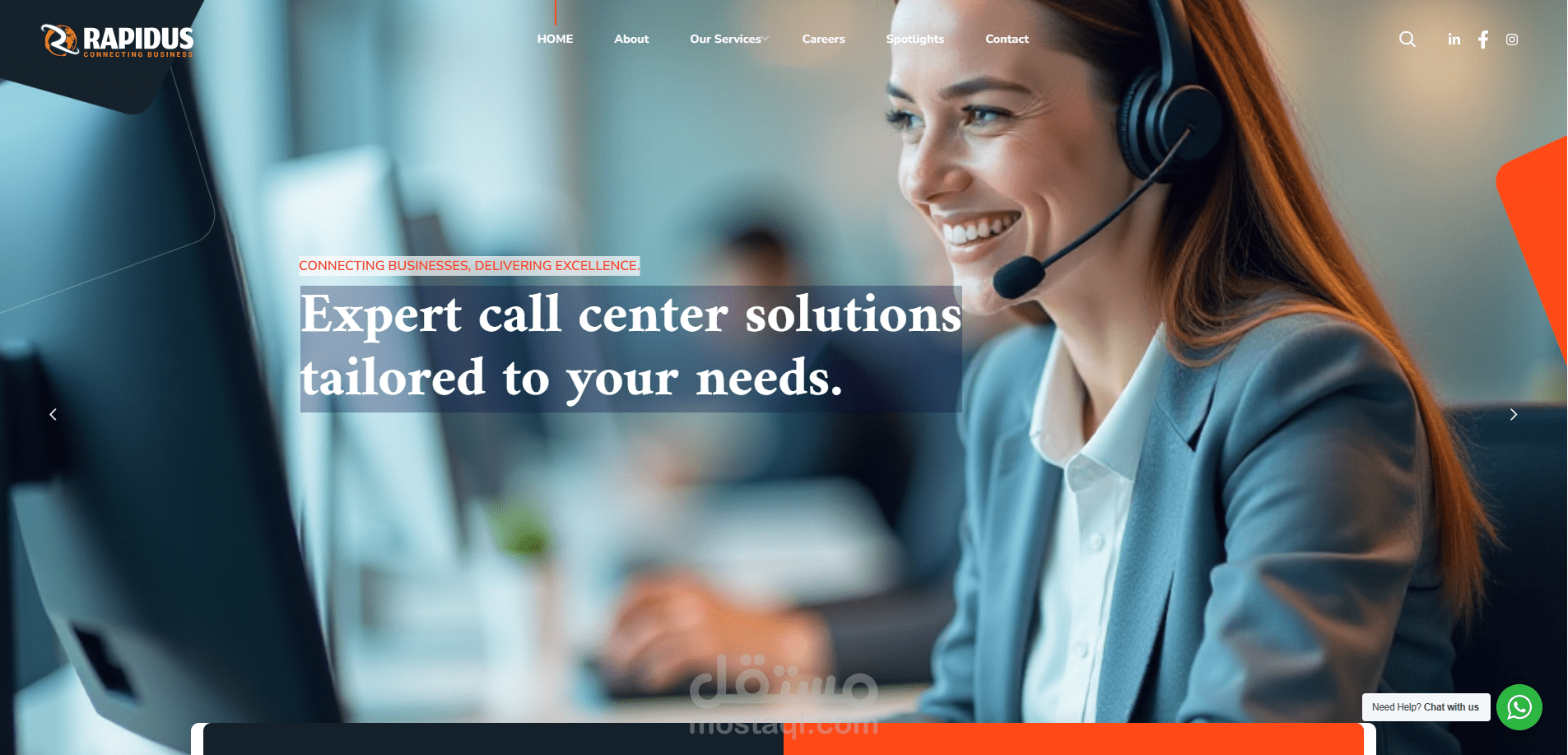 RAPIDUS CONNECTING BUSINESS