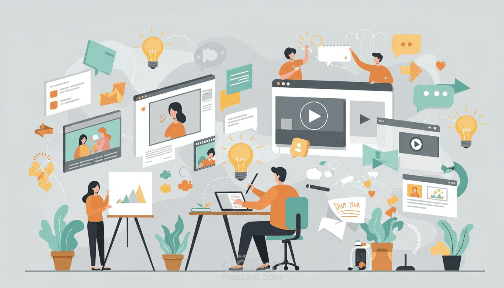 كتابة سكربتات مشوّقة تزيد مدة المشاهدة