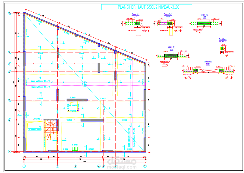 Reinforced Concrete Building Design – R+10 + 2 تصميم مبنى خرسانة مسلحة – أرضي + 10 طوابق