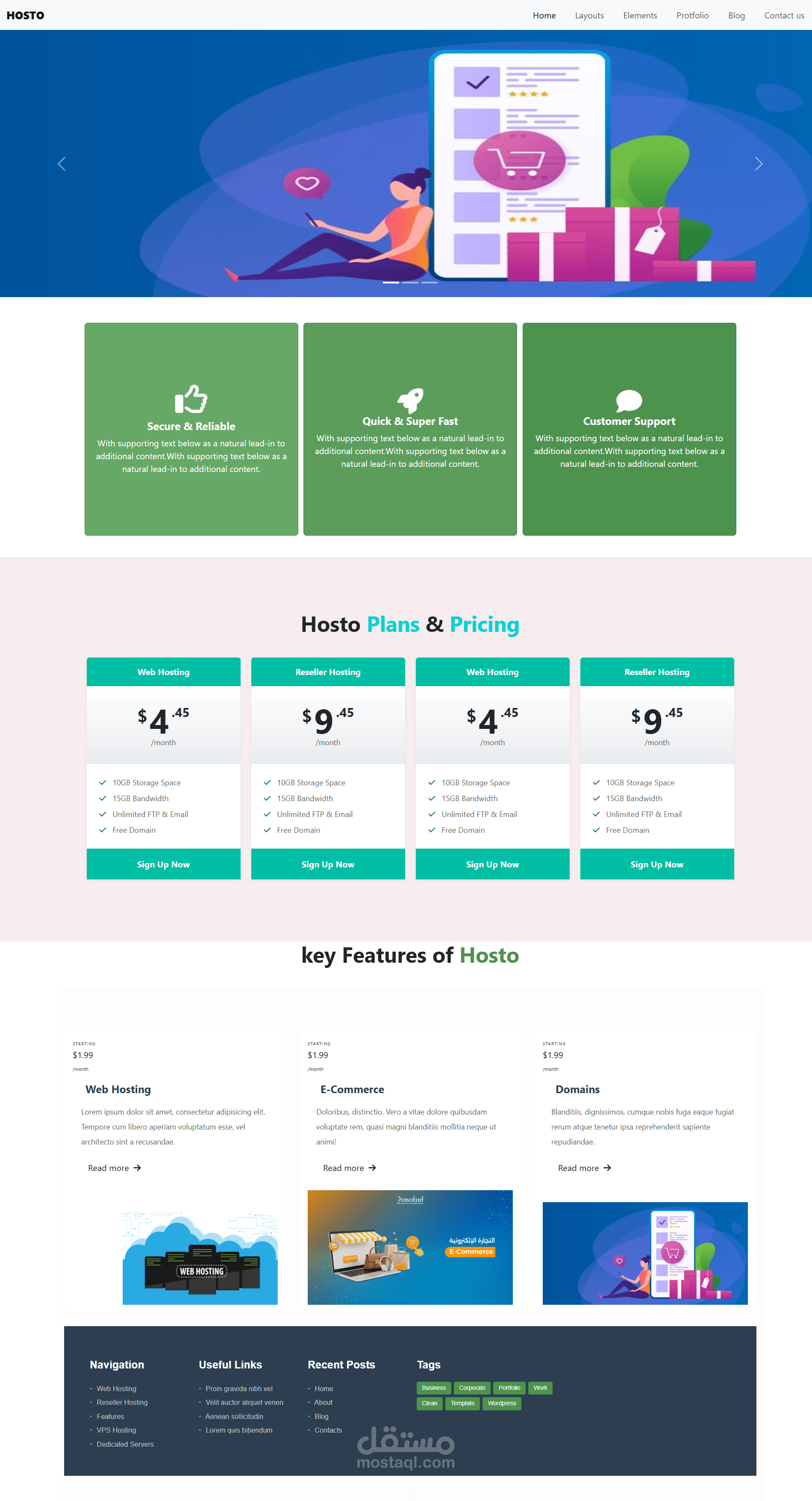 Responsive E-Commerce Store Layout Using HTML & CSS