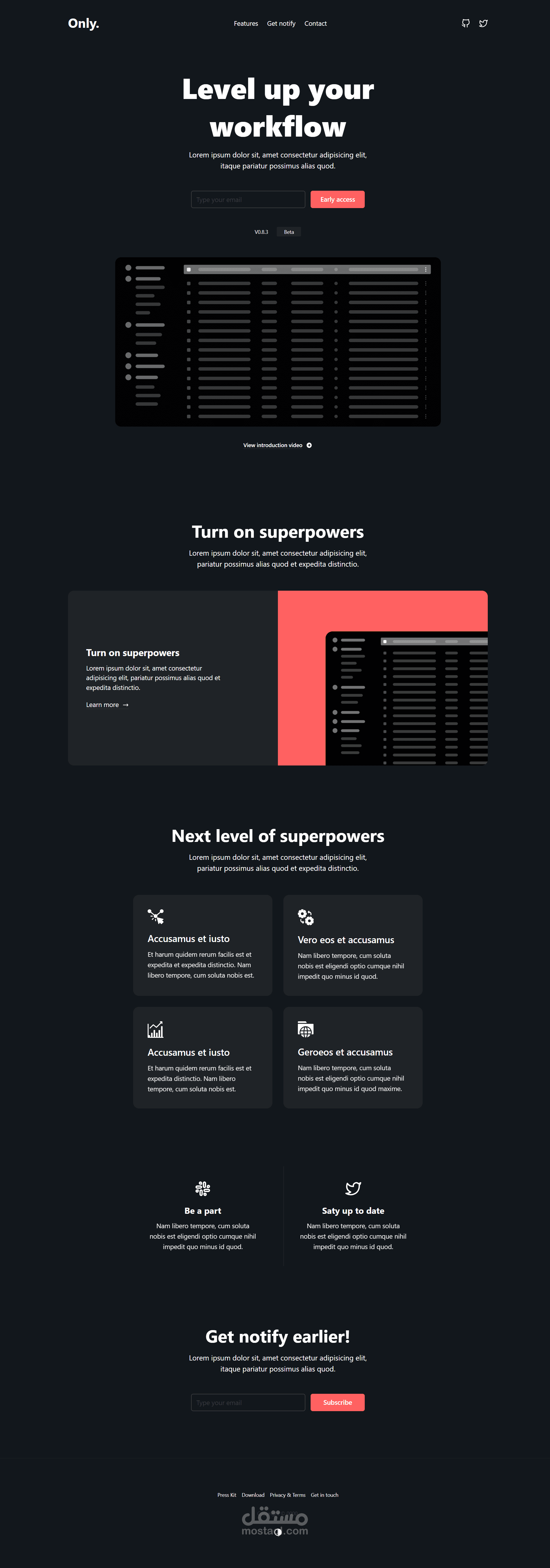 Modern & Responsive Landing Page Design Using HTML & CSS