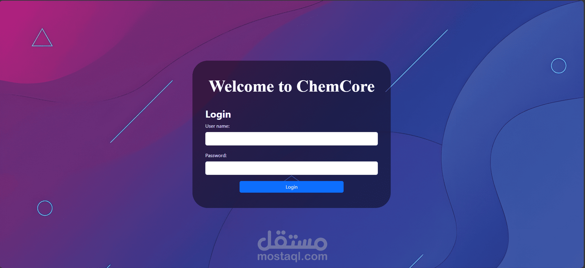 ChemCore (Learning Management System)