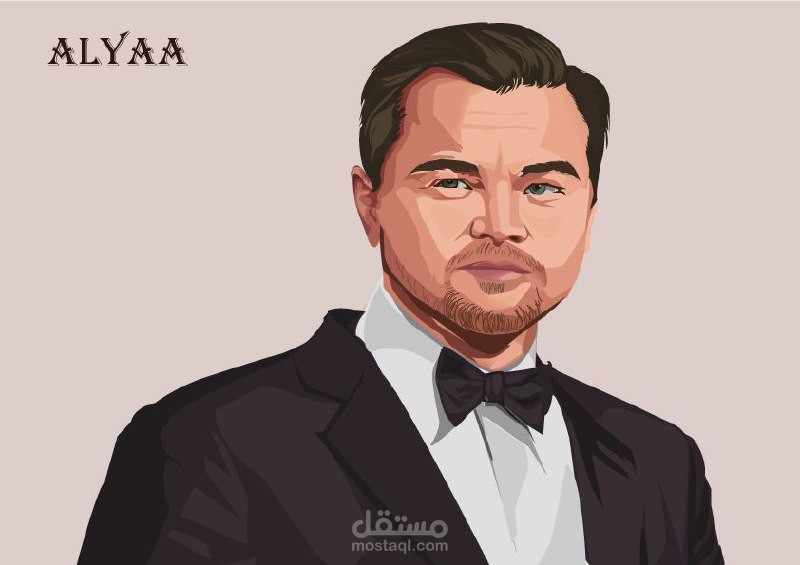 vector art of famous actor