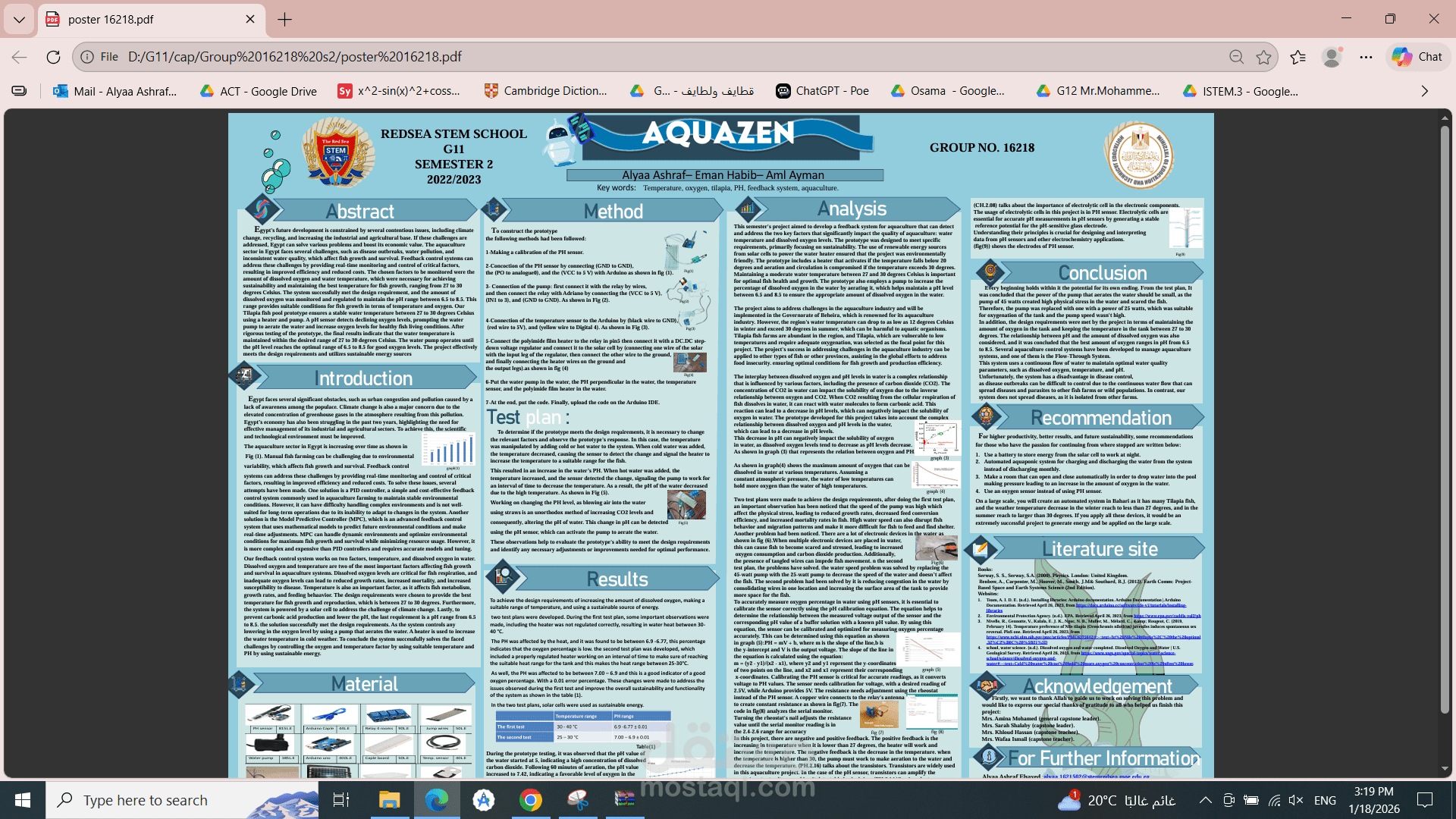 capstone project its word and poster