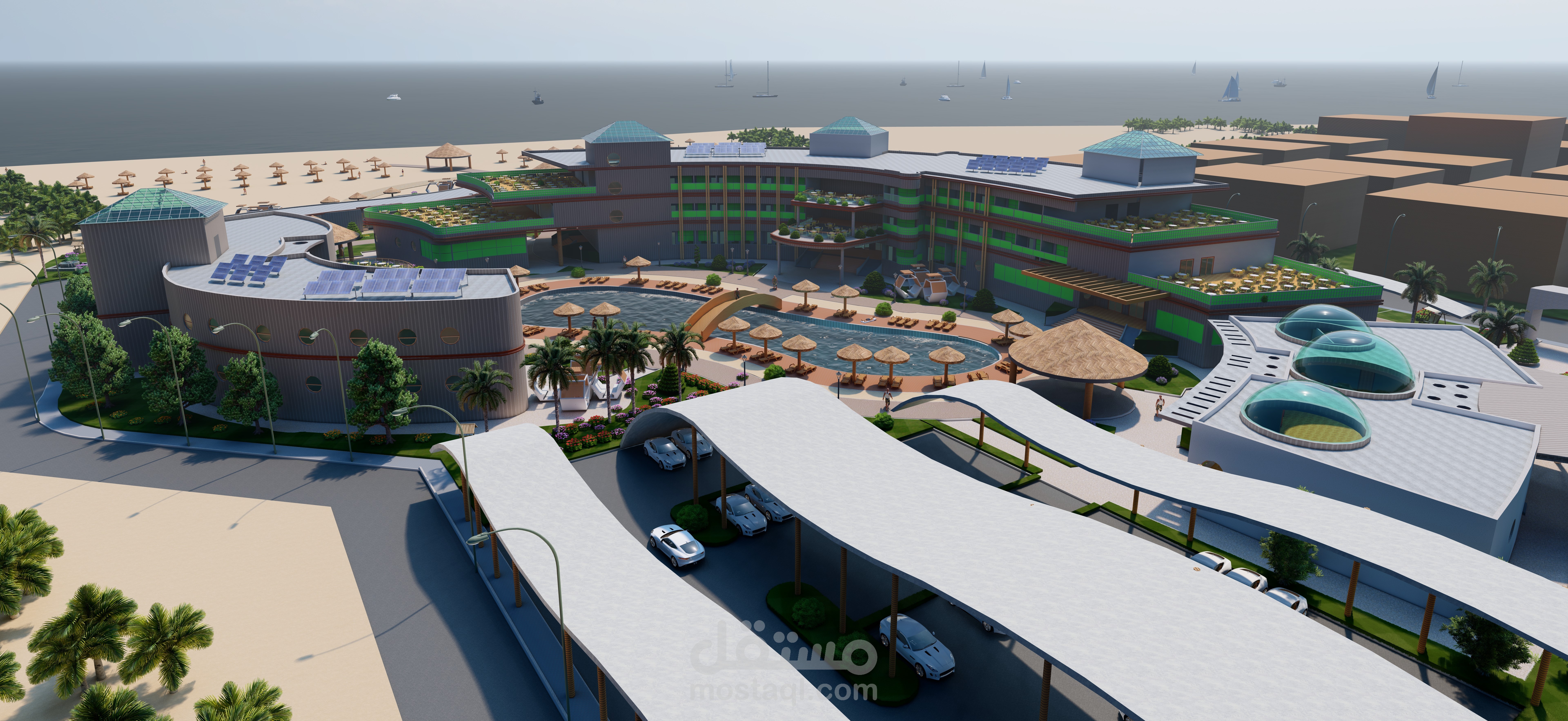 Tourist Resort in Ras El Bar