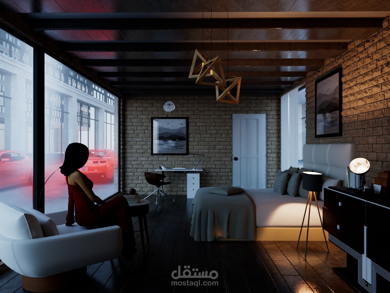 Interior Design (Bedroom)