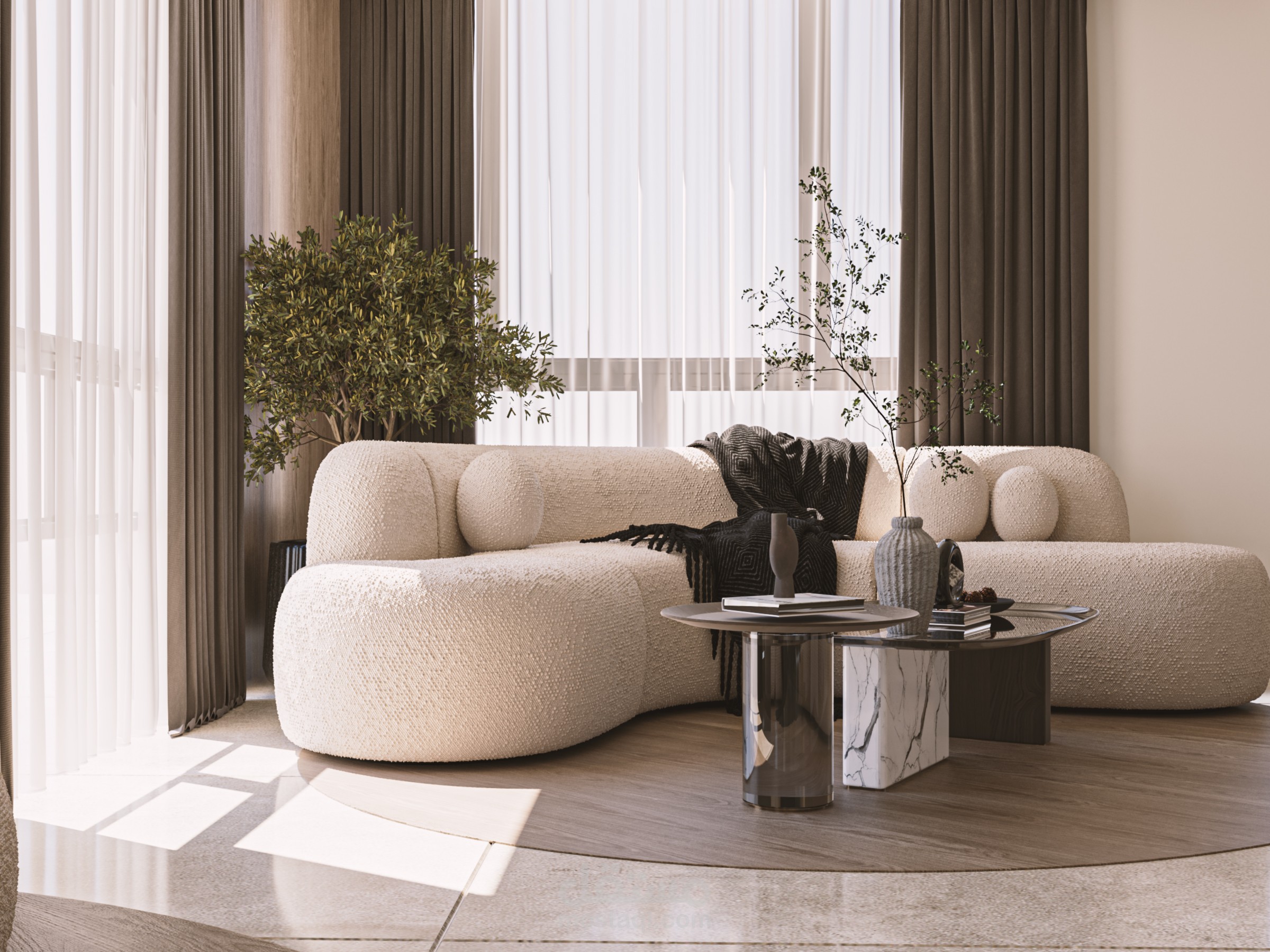 تصميم ريسيبشن منزل مودرن