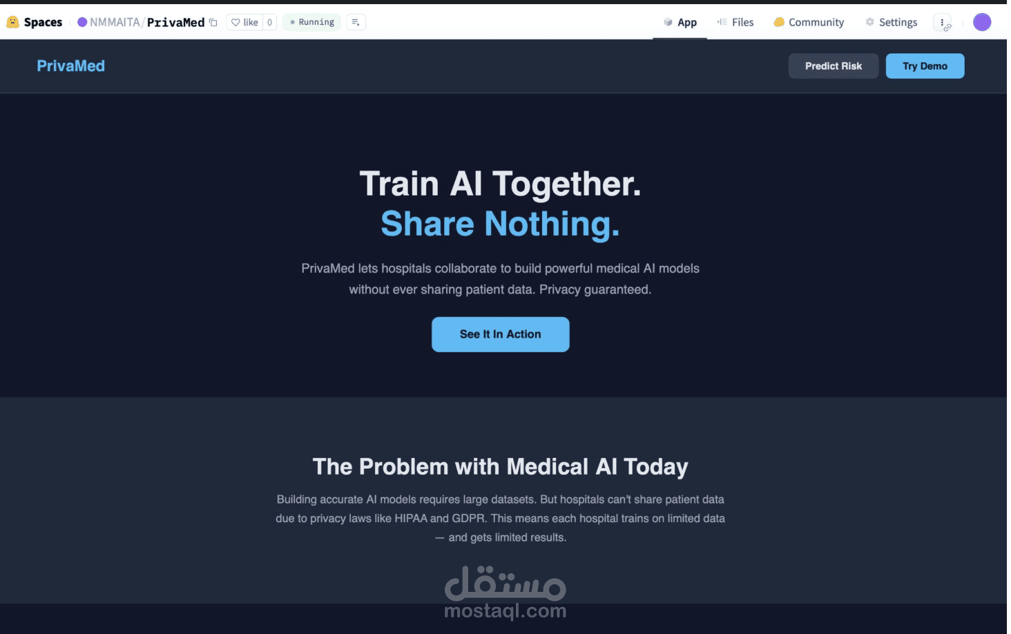 Federated Learning Medical AI System (PrivaMed)