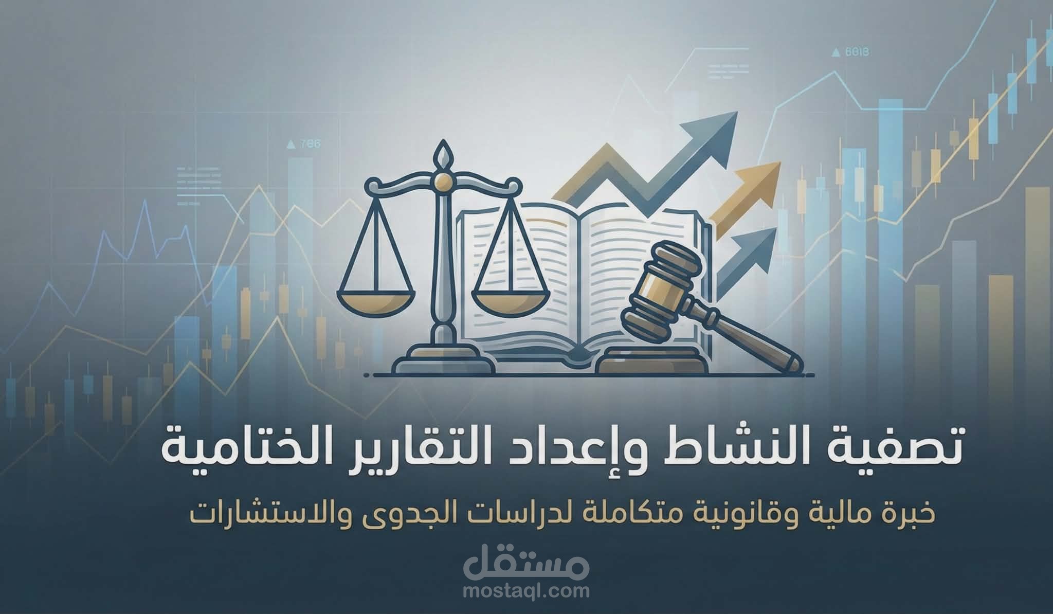 متخصص في دراسة الجدوي والتصفيه القانونيه و الماليه للشركات والاستشارات