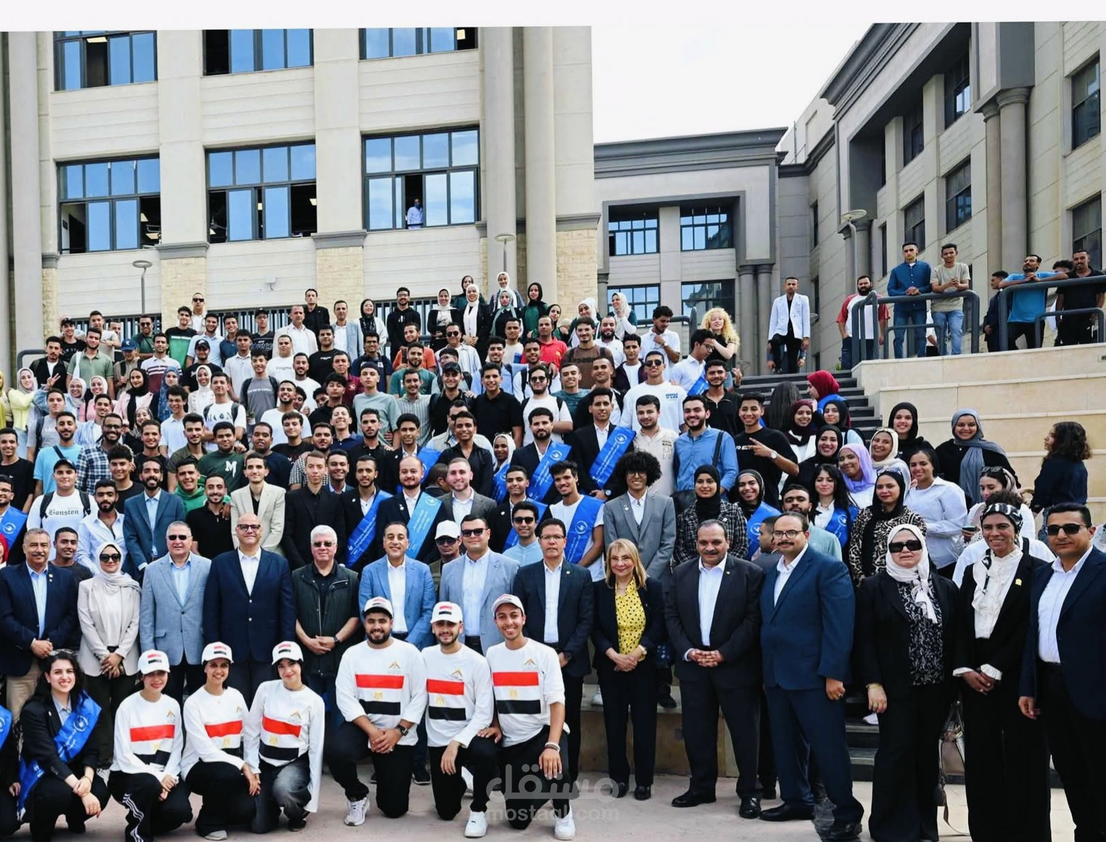 زيارة رئيس الوزراء لجامعة بنها الأهلية