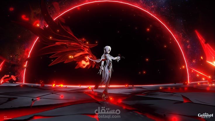 تصميم لشخصية ارلي