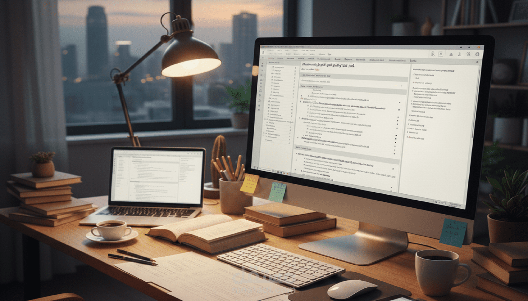 كتابة الملخصات وإعداد الأبحاث في مختلف المجالات