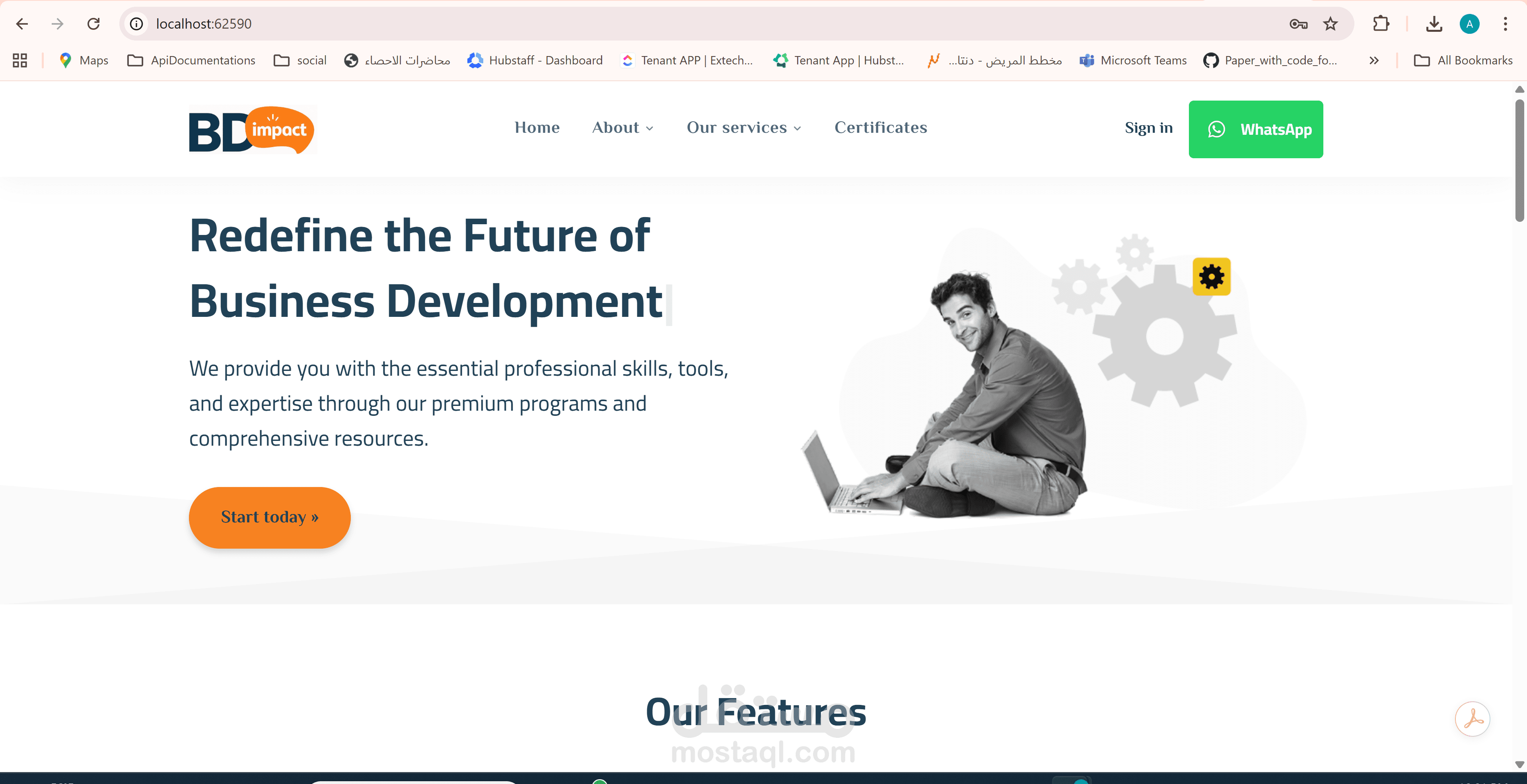 Online Courses Website