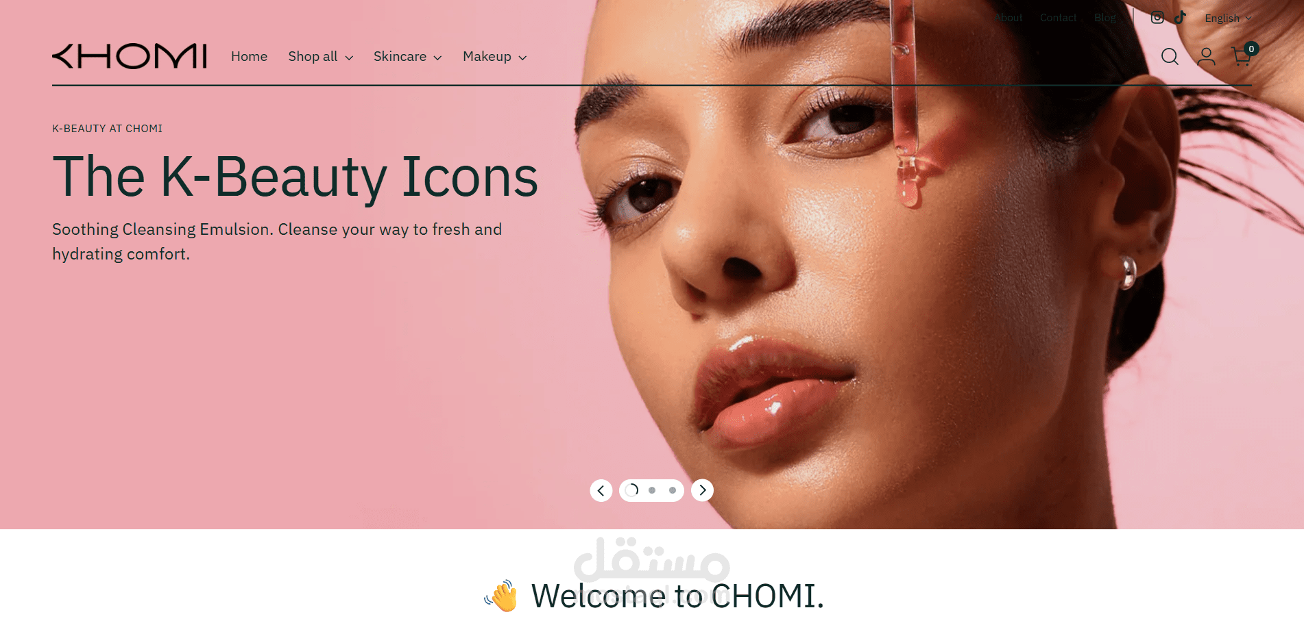 نقل متجر من سلة إلى شوبيفاي مع تعريب القالب وتخصيصه (Chomi Prototype)