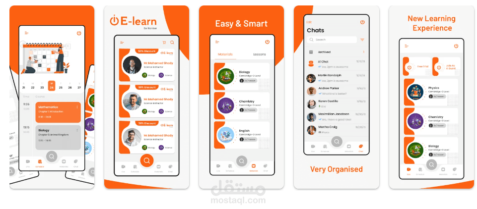 1️⃣ IE-Learn – E-Learning Platform (iOS & Android)
