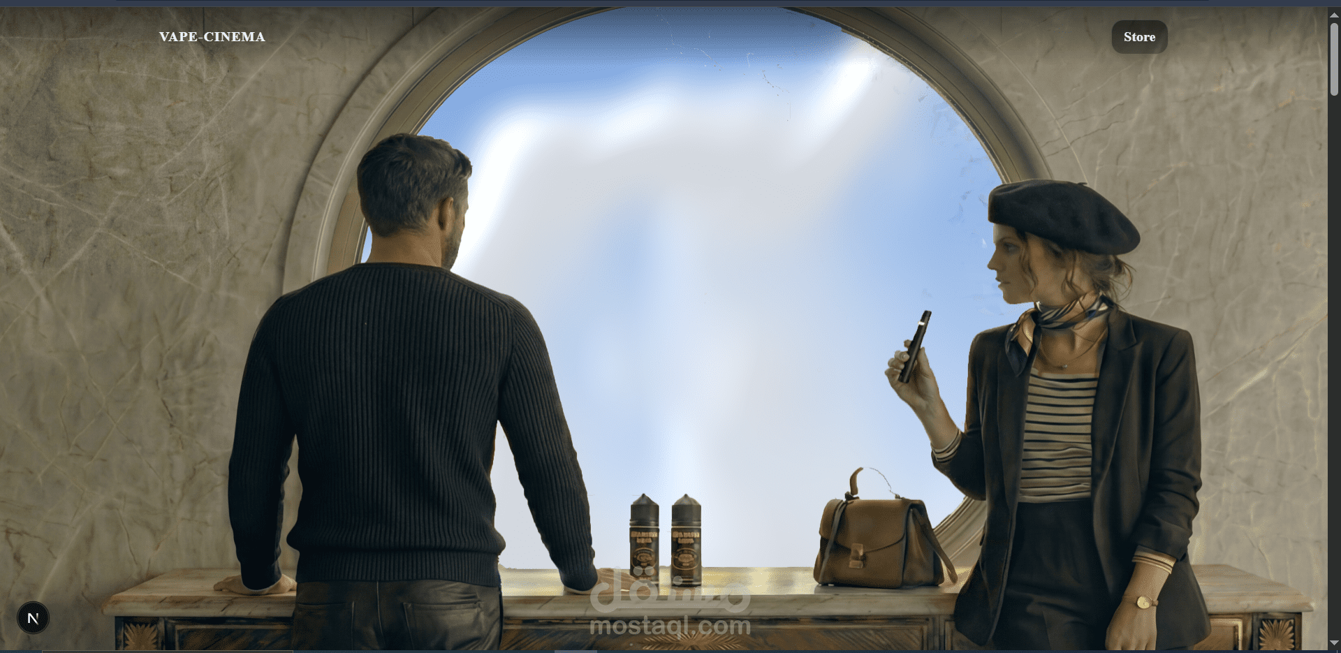 متجر إلكتروني احترافي مع لوحة تحكم إدارية