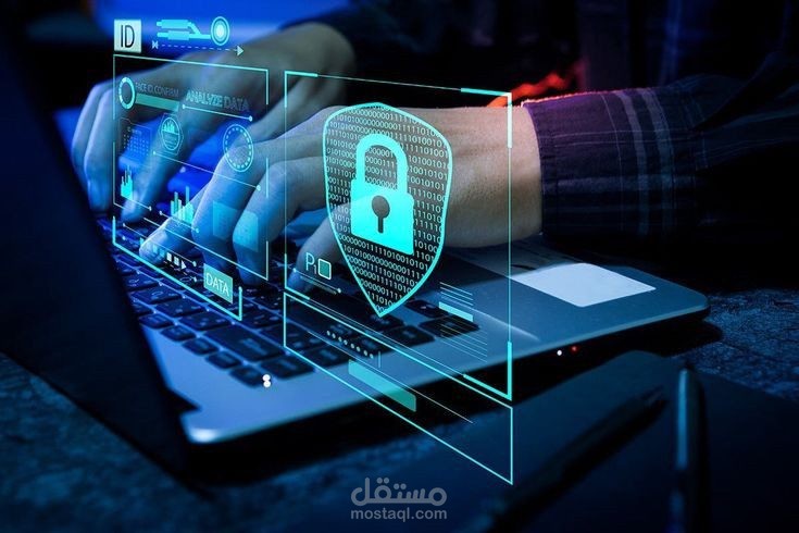 بور بوينت عرض تقديمي للامن السيبراني