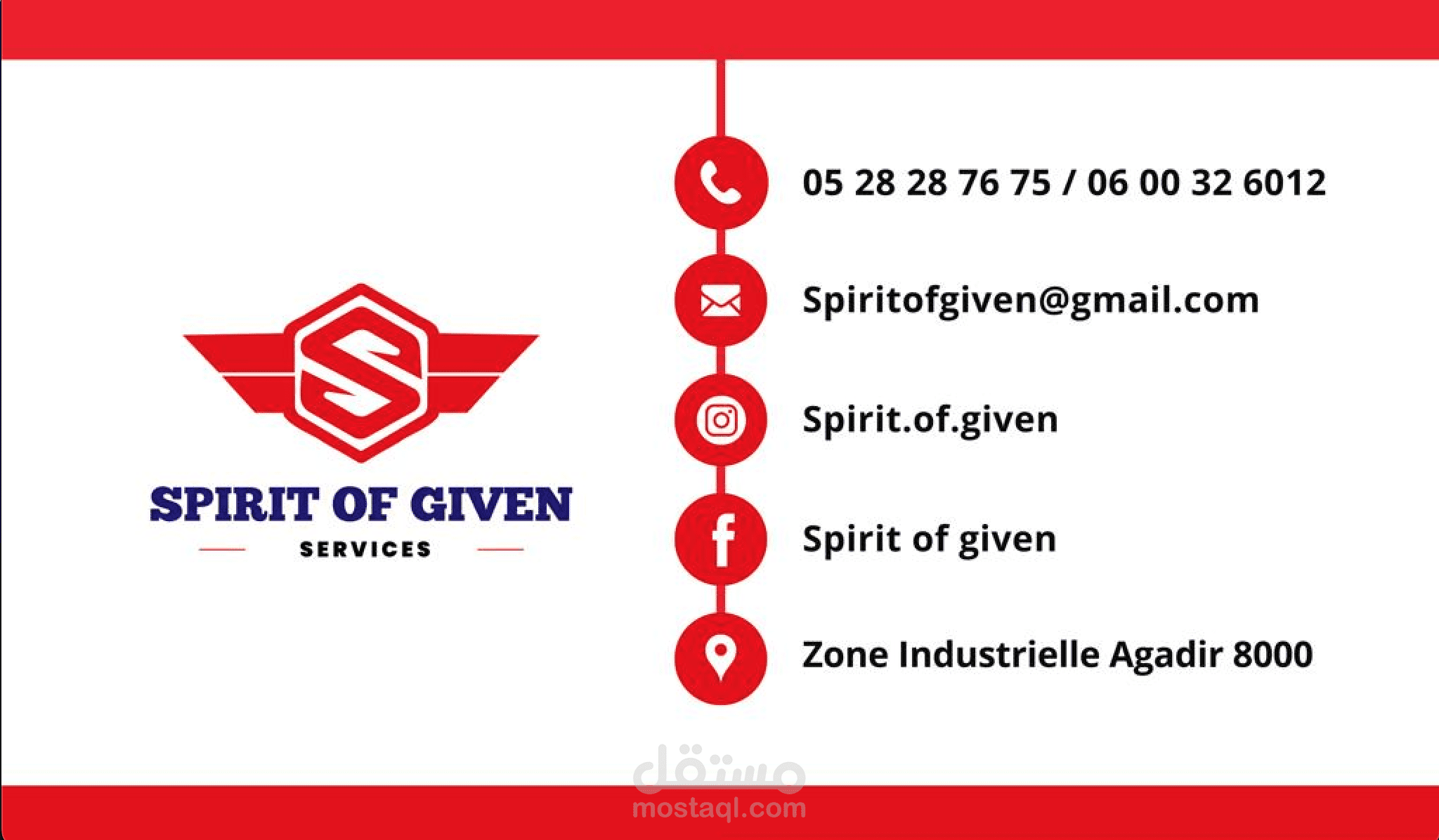 بطاقة تعريفية شخصية