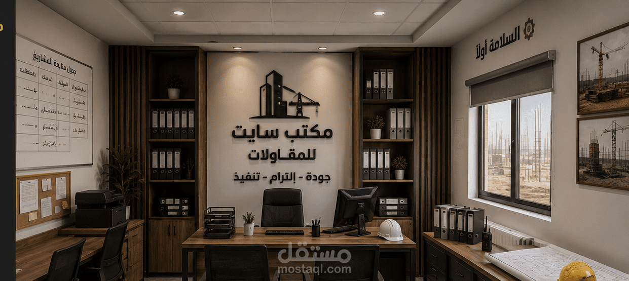 مكتب سايت للمقاولات الانشائية