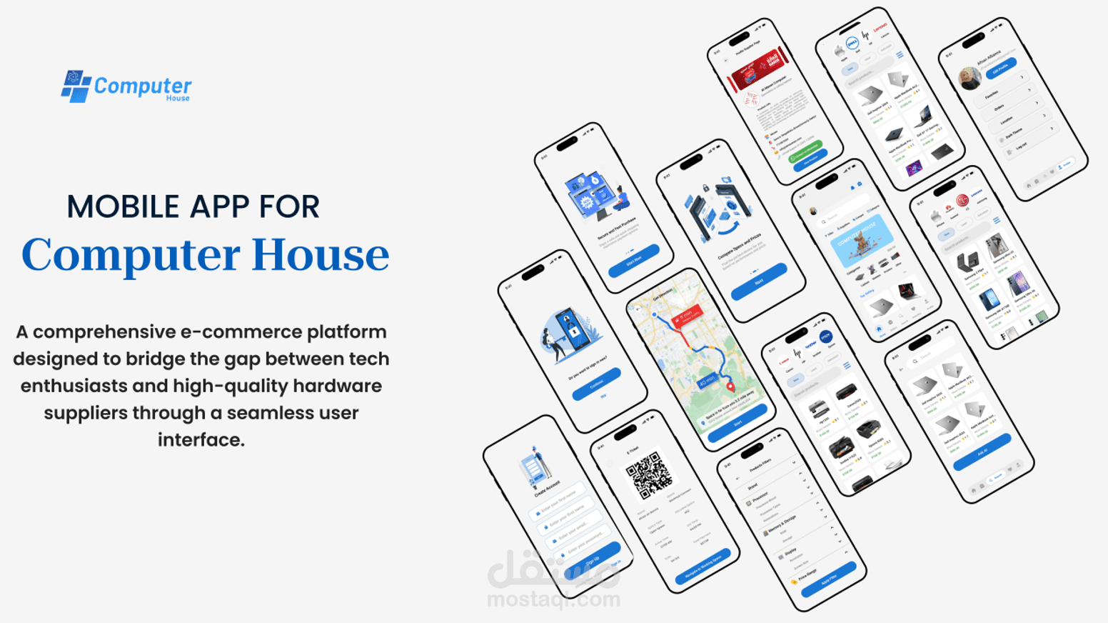 منصة Computer House – الحل الرقمي المتكامل لإدارة خدمات الحاسوب