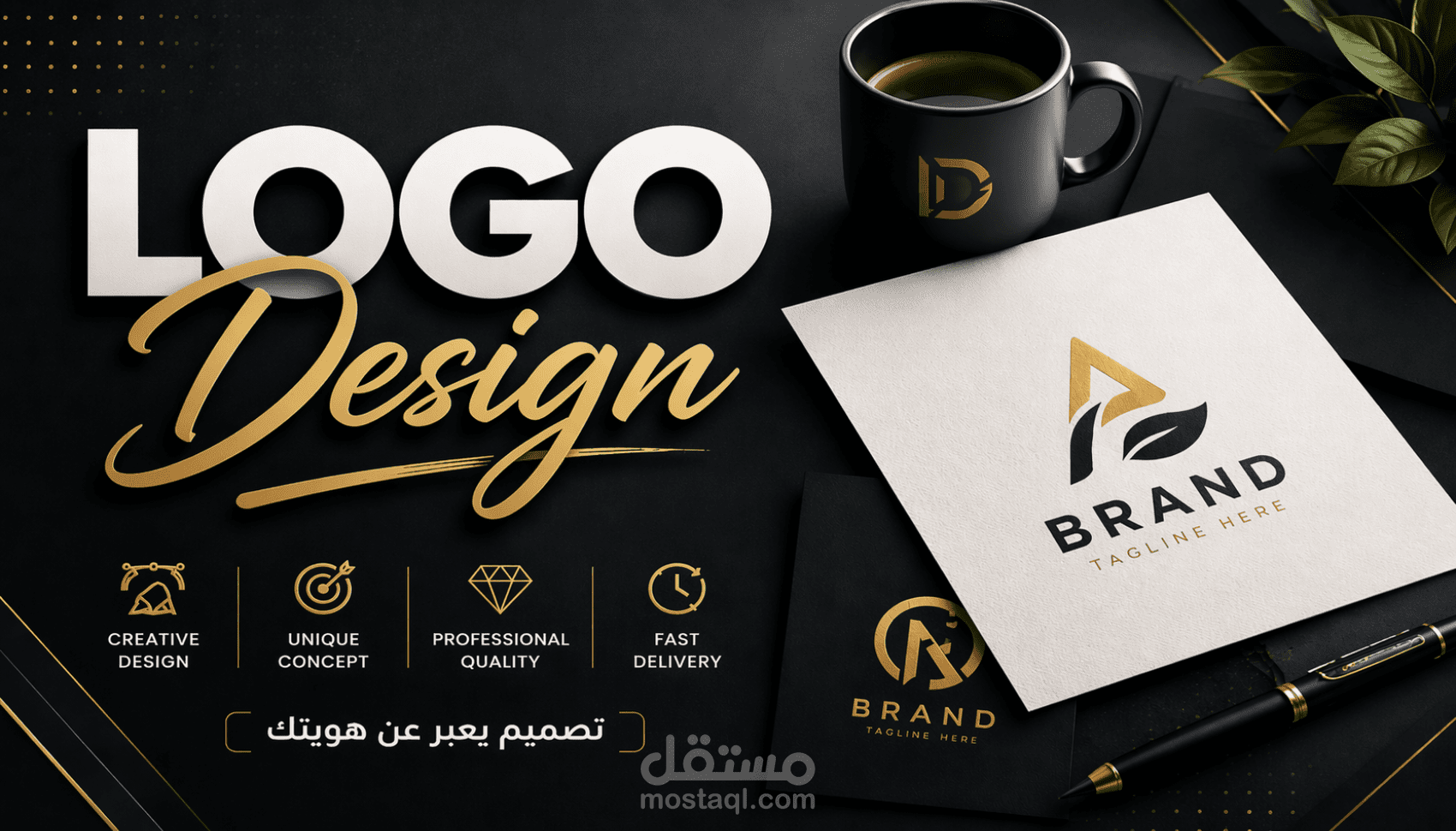 تصميم لوجو احترافي وبسيط باستخدام Canva