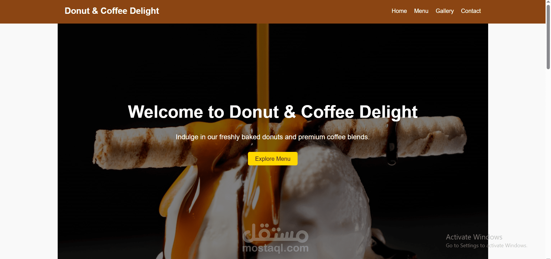website DOUNT& COFFEE