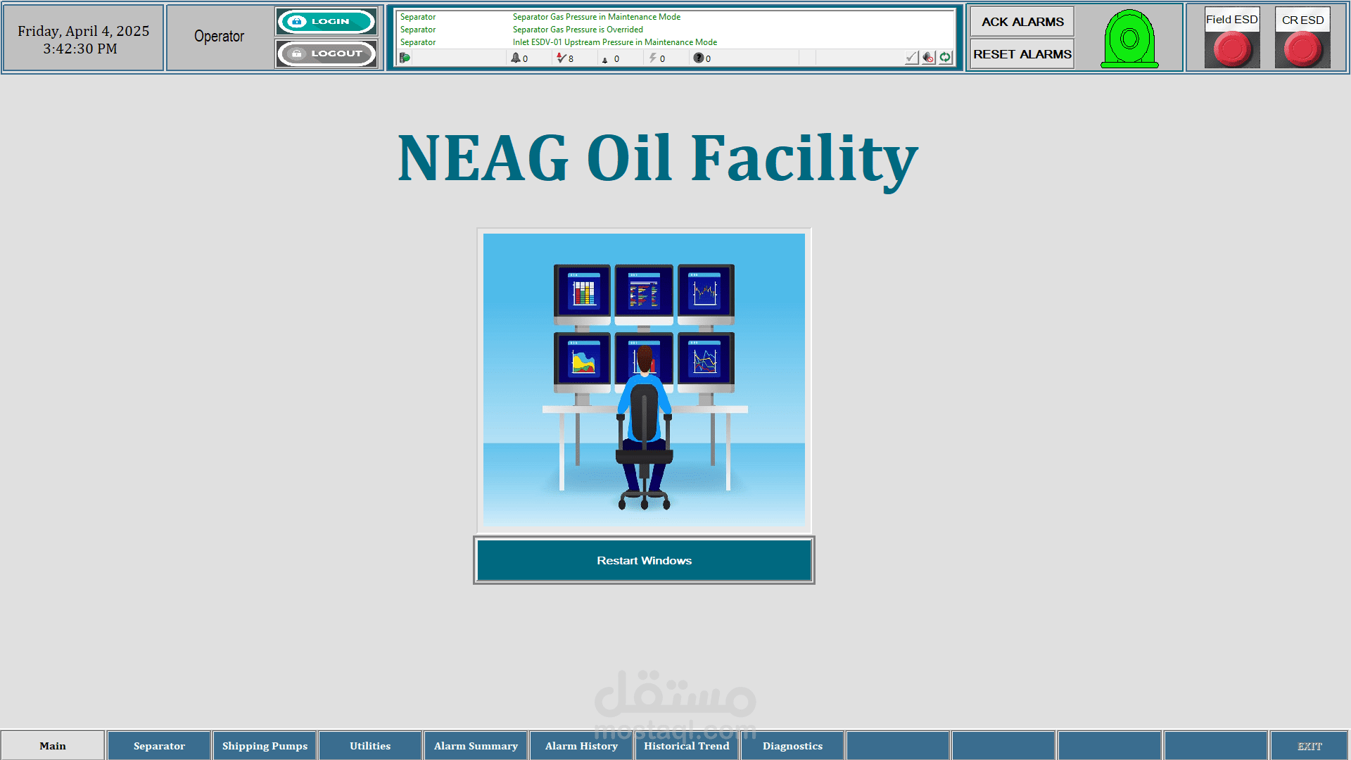 NEAG Oil Facility  - Khalda Petroleum Company - Egypt
