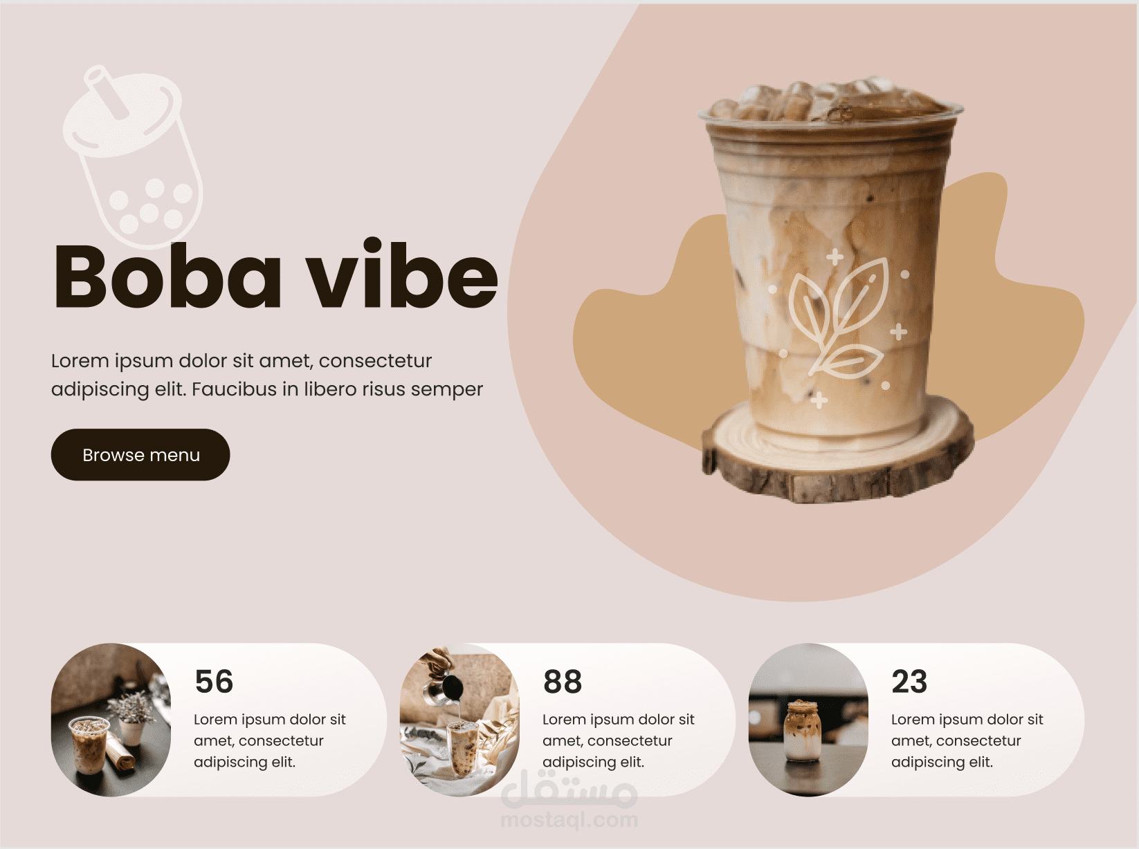 landing page