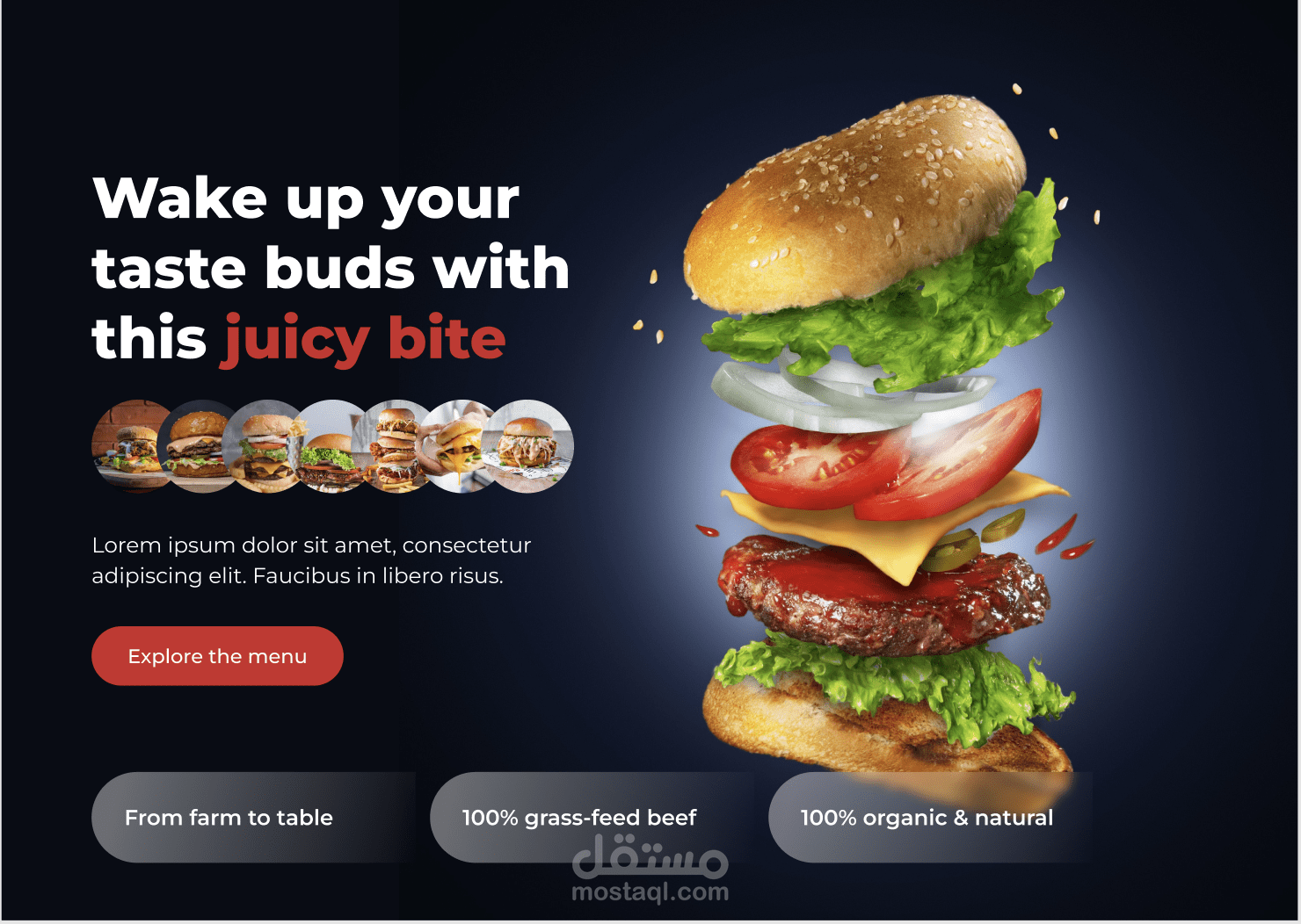 landing page