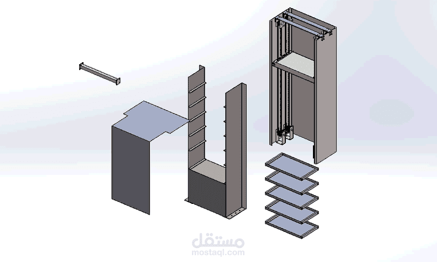 مشروع تنفيذي – تصميم ميكانيكي