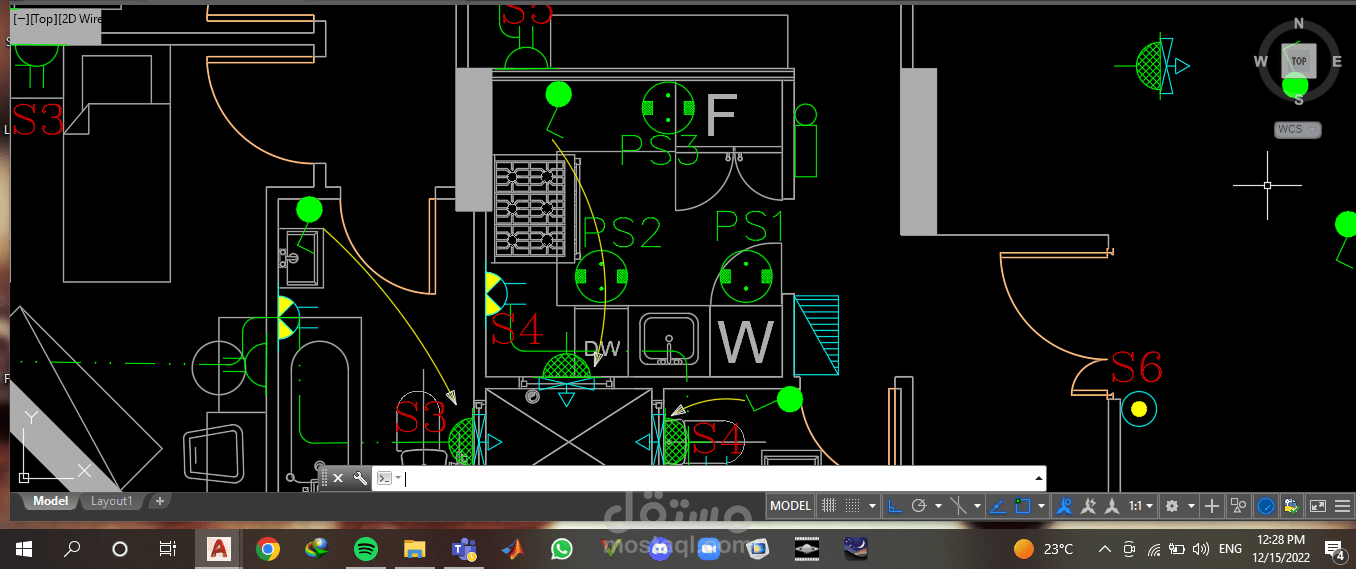 مشروع تنفيذي – أعمال كهرباء