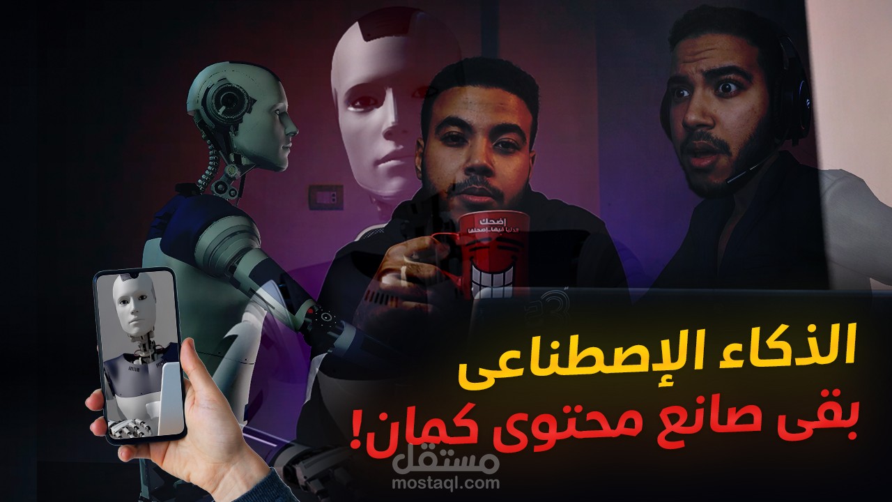 منتاج فيديو " الذكاء الإصطناعى بقى صانع محتوى "