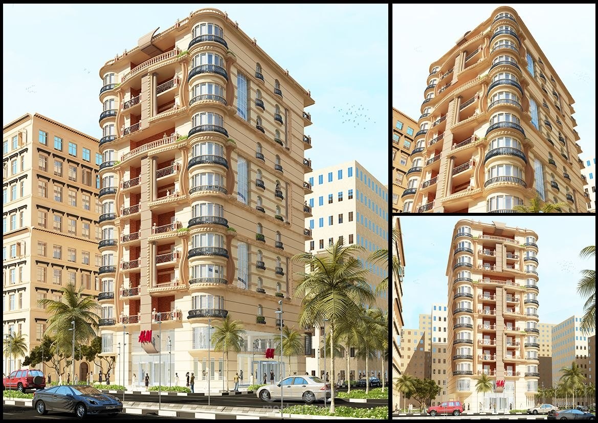 تصميم عمارة سكنية