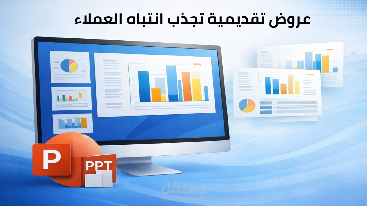 تصميم عروض PowerPoint احترافية وجذابة