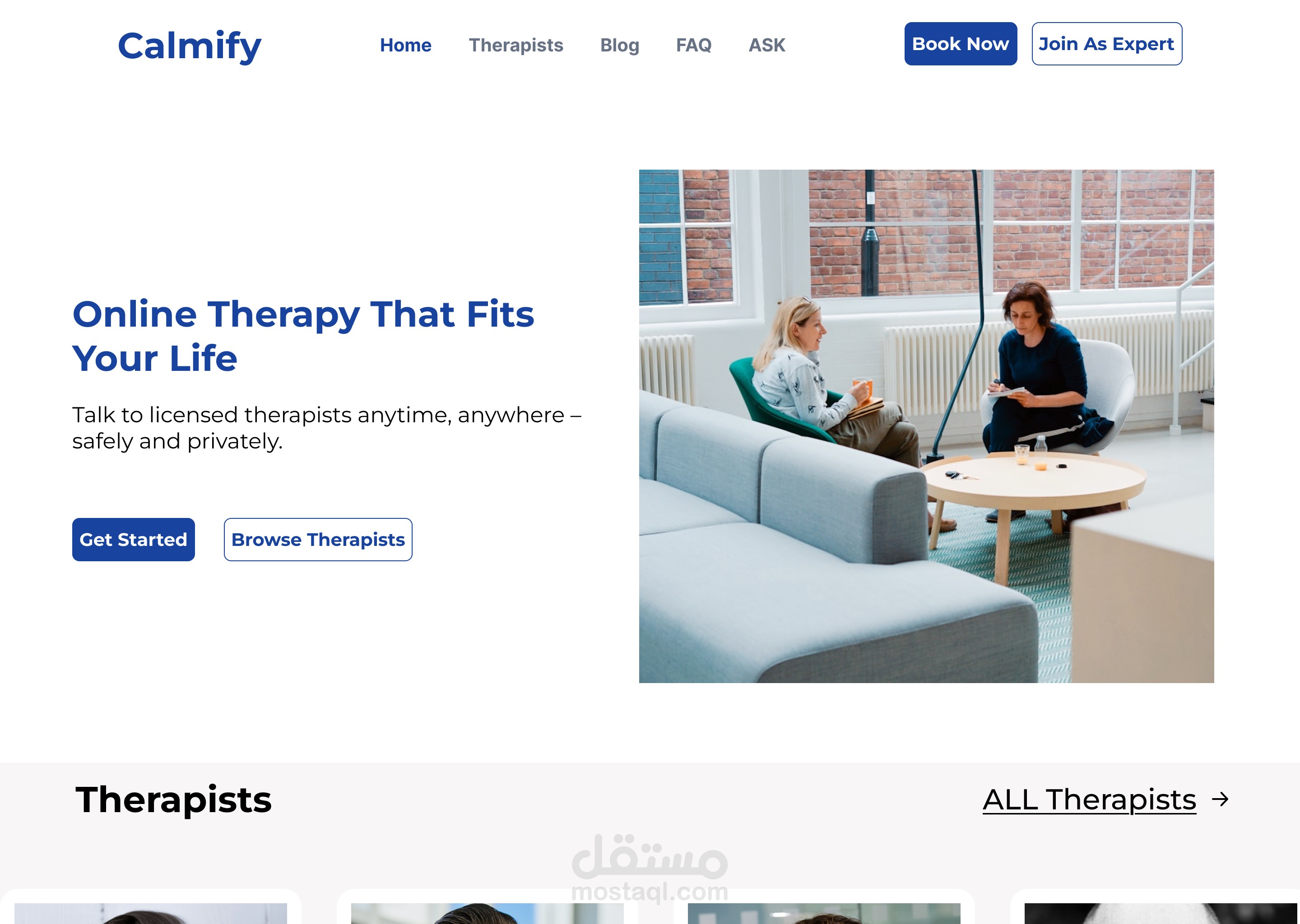 Online Therapy Platform