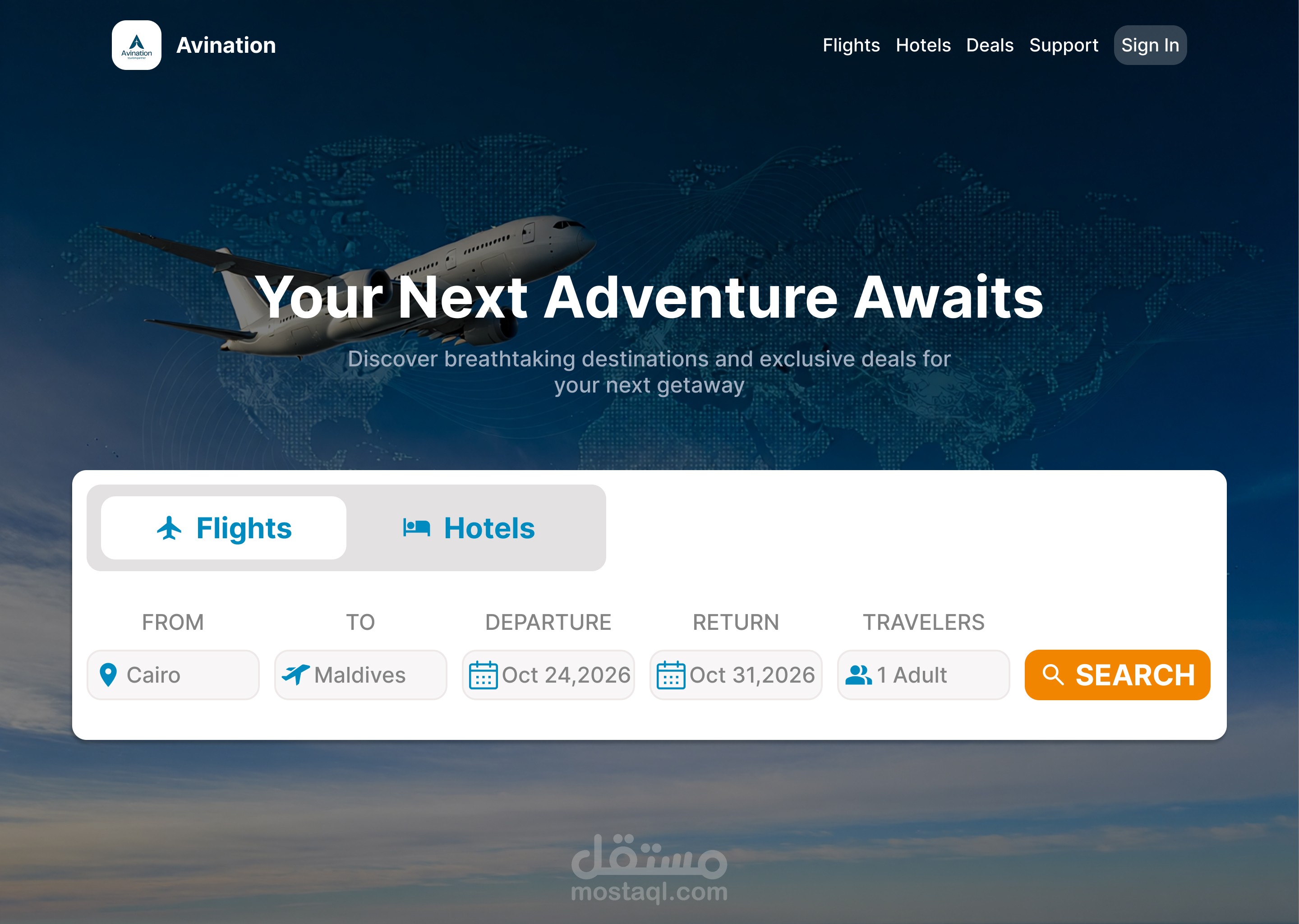 Avination (Travel Platform)