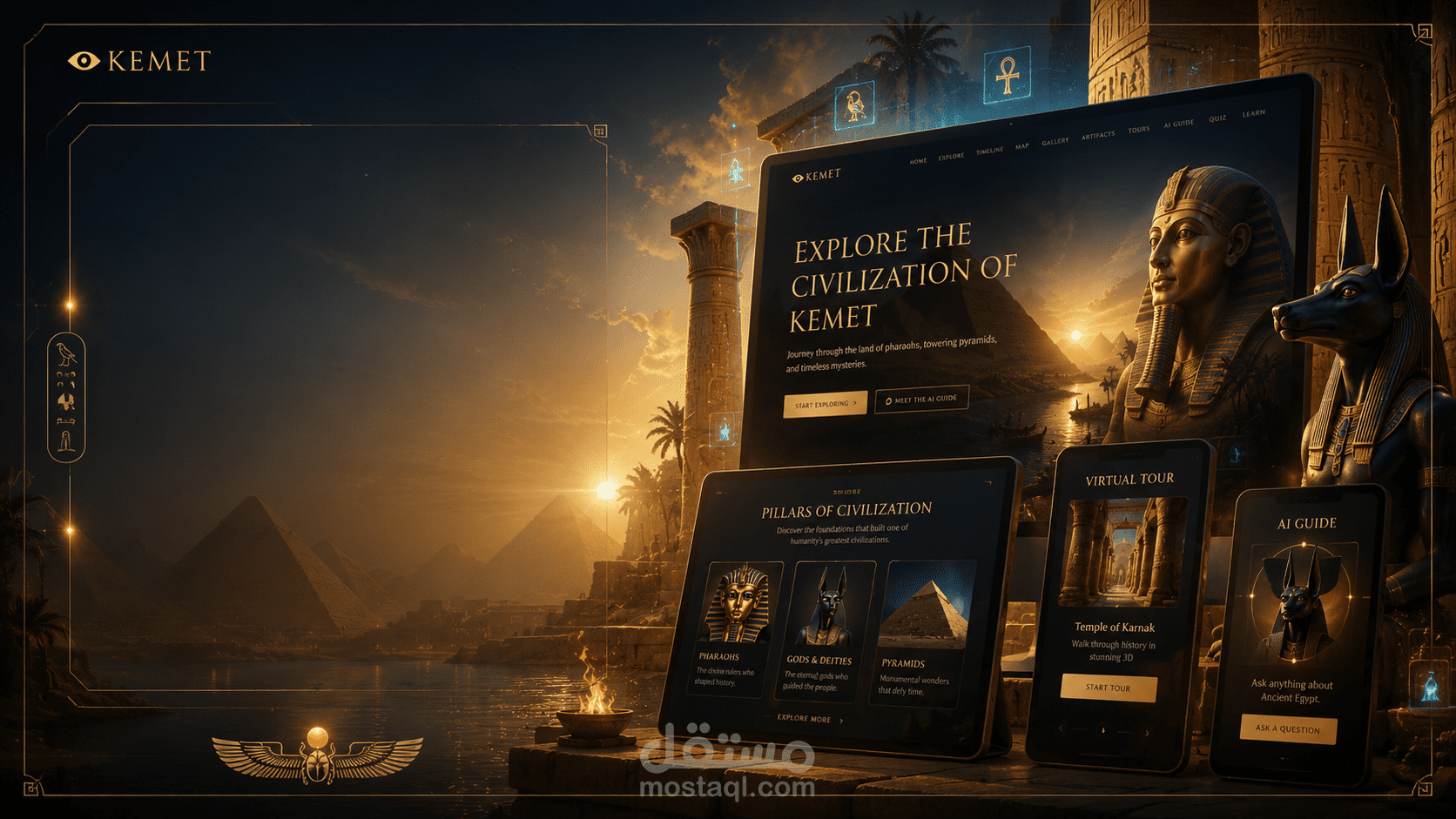 Kemet – Ancient Egypt Cultural Website