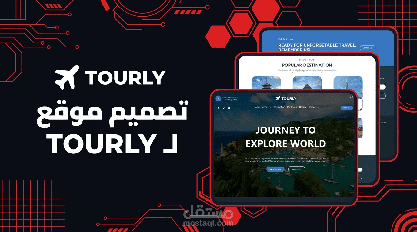 Tourly Travel & Tourism Website