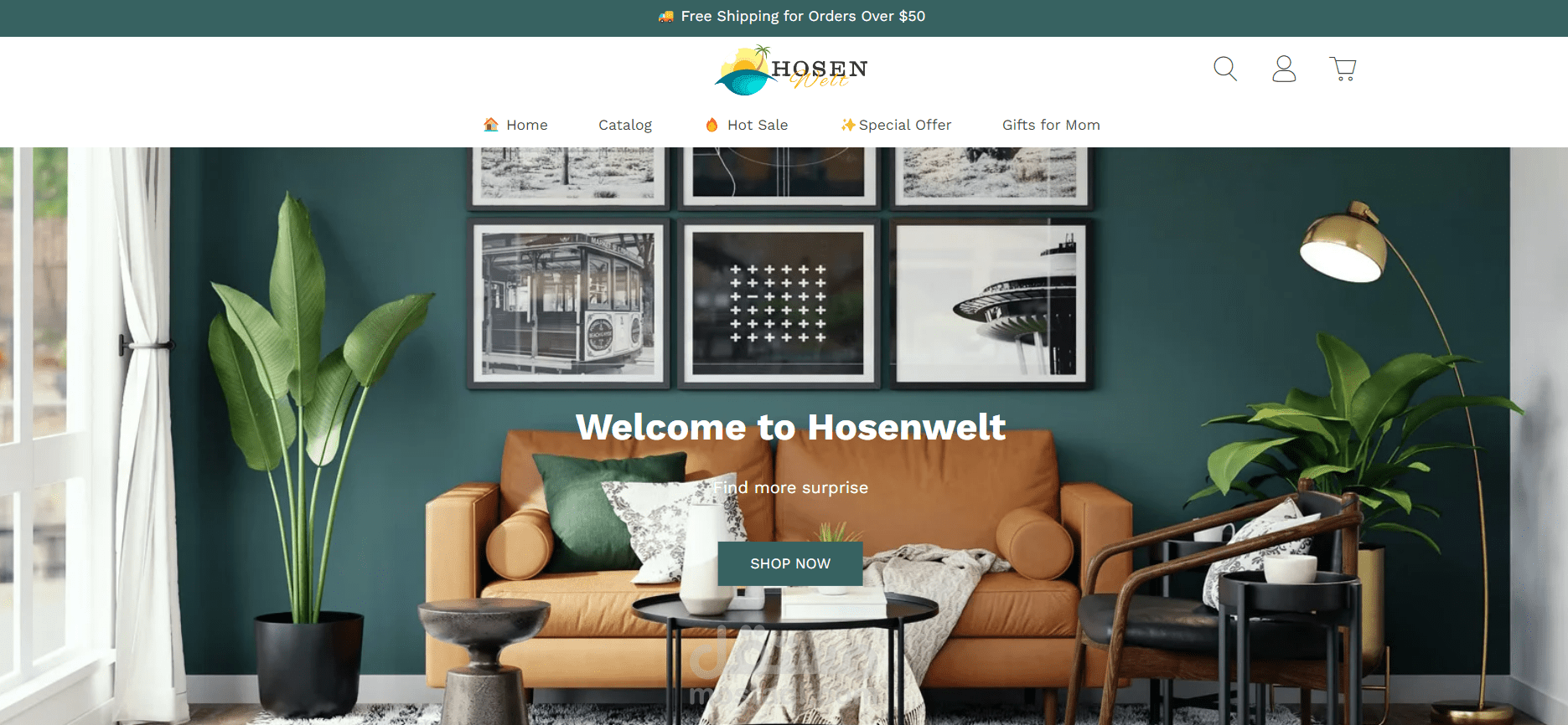 متجر شوبيفاي عربي وانجليزي
