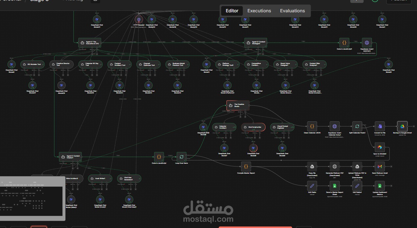 AI Investment Analyst | نظام ذكي لفلترة وتقييم الشركات الناشئة (AI Agents Workflow)