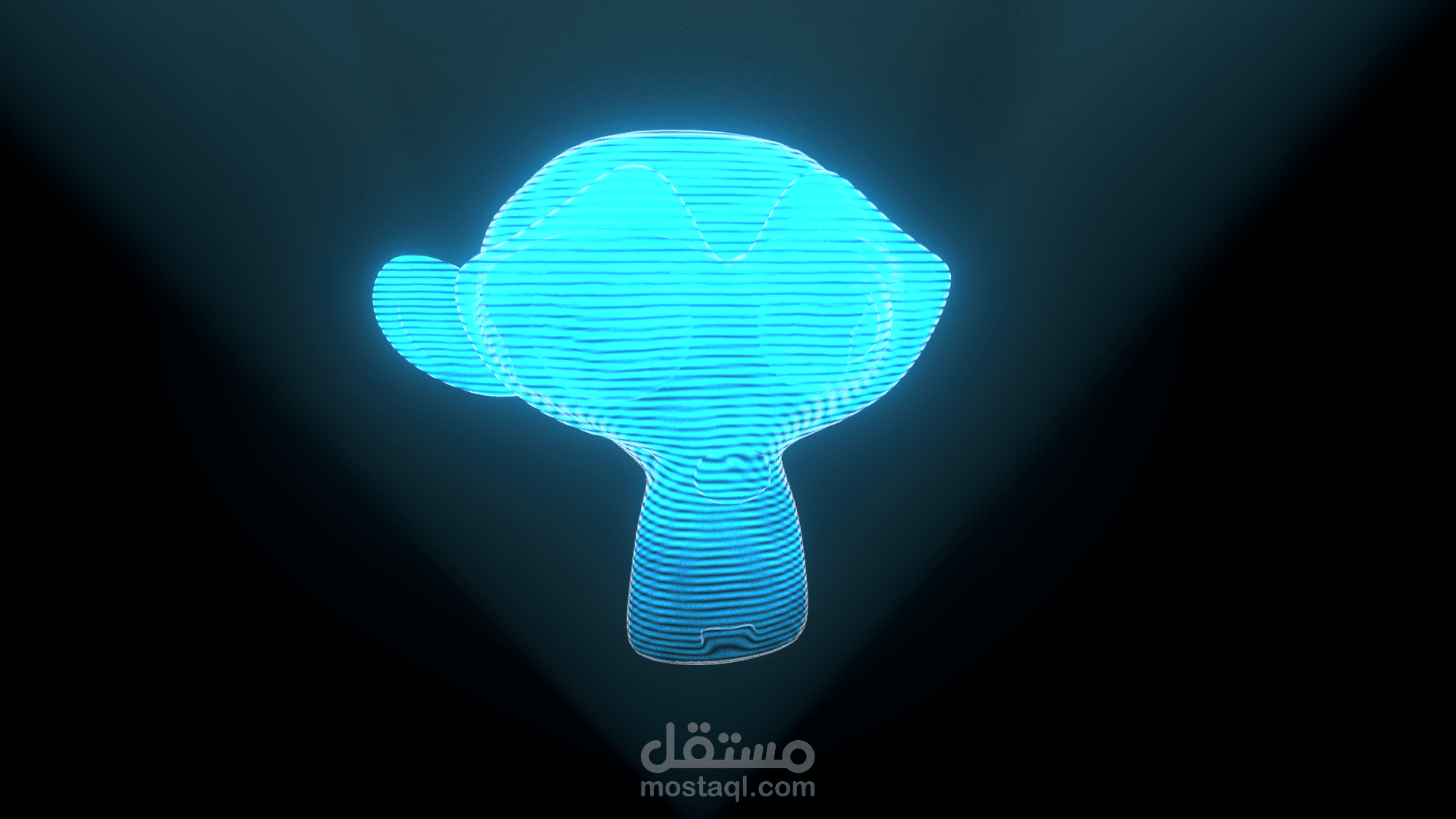 نموذج بسيط هولوغرام