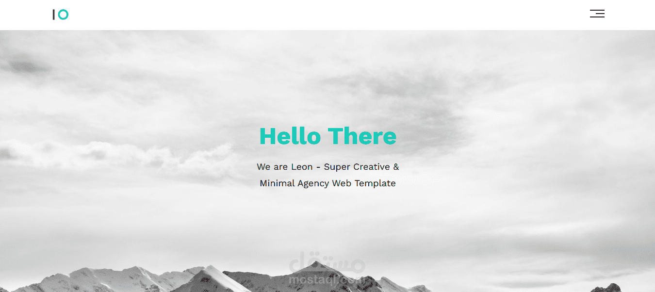 Leon Landing-Page