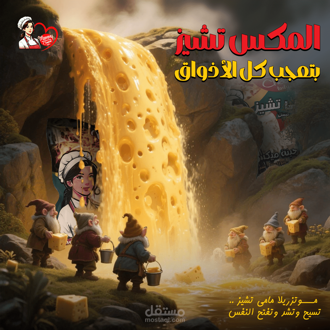 مصنع جبنة مامي تشيز