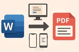 تحويل منال word ال الpdf والعكس