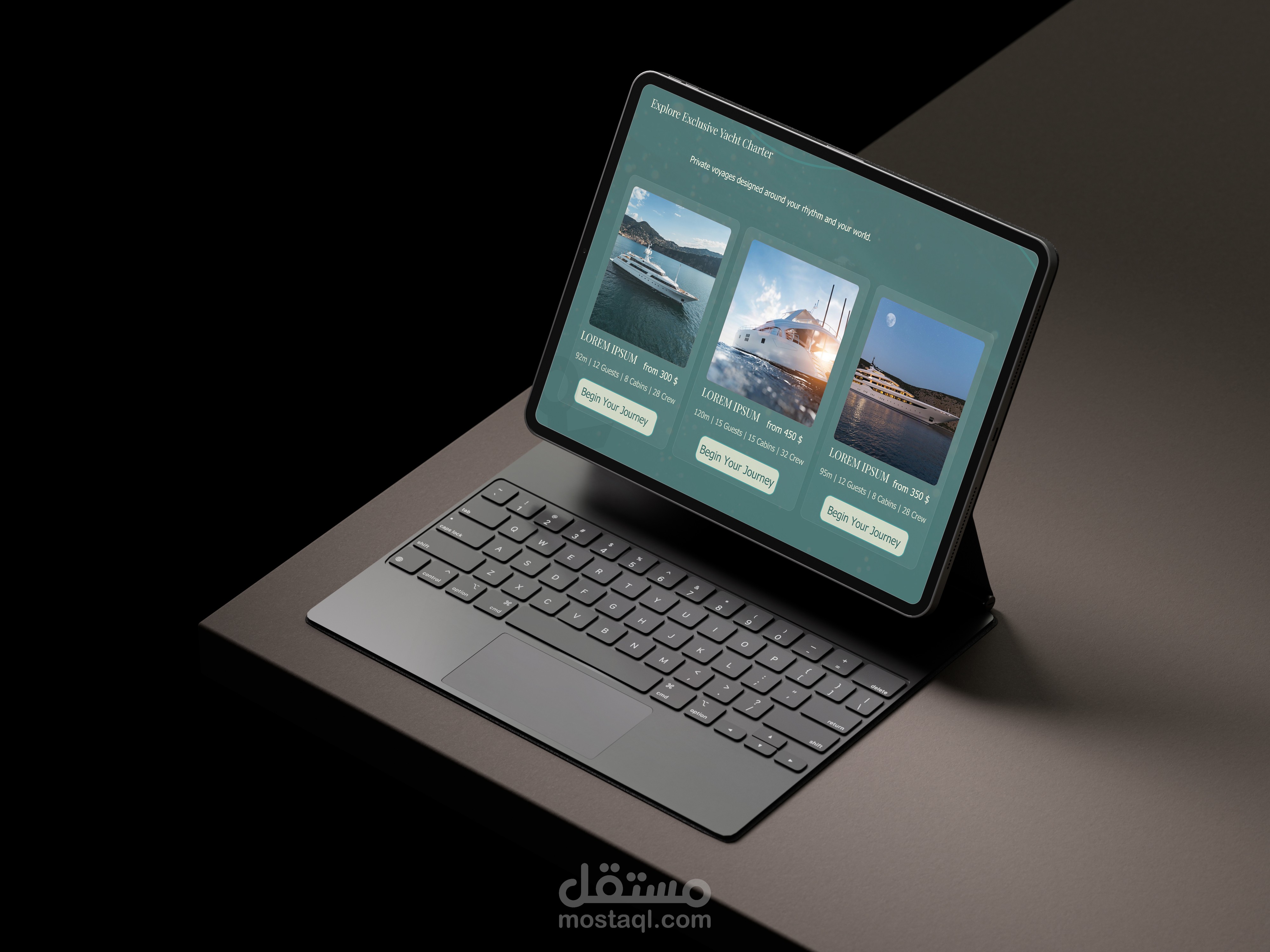 تصميم landing page