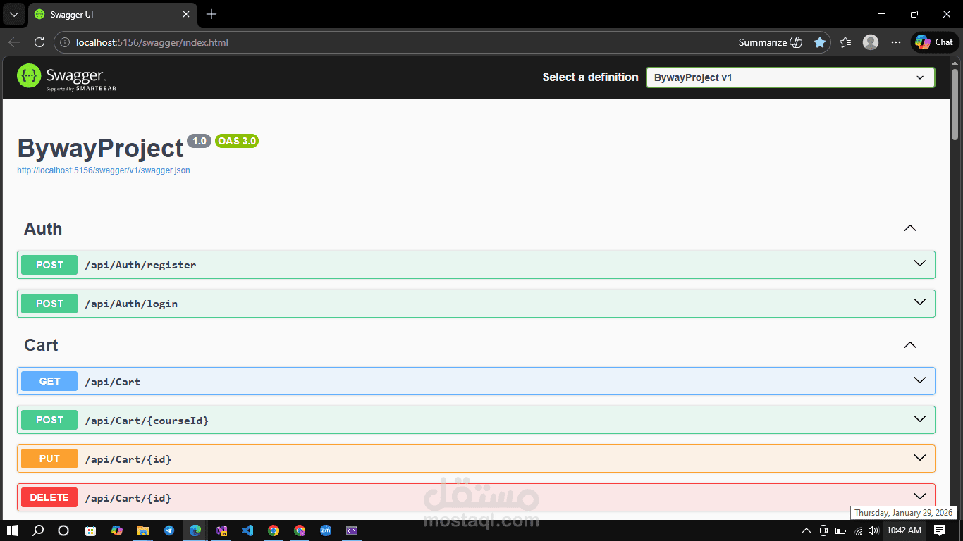 Byway – Full Stack Web Application (Admin & User System)