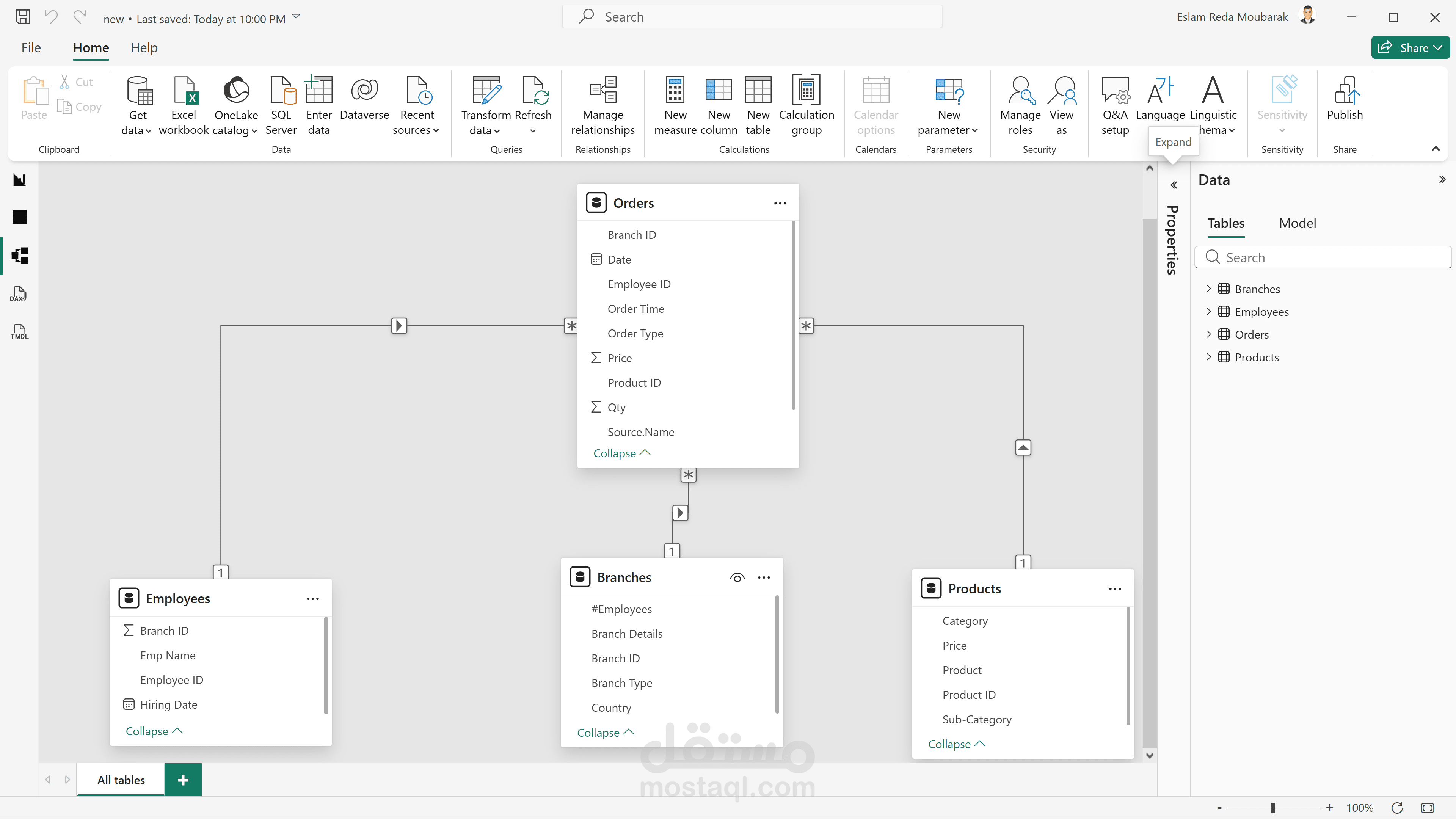 توضيح العوامل المؤثرة وتصميم داش بورد تفاعلية بطريقة احترافية