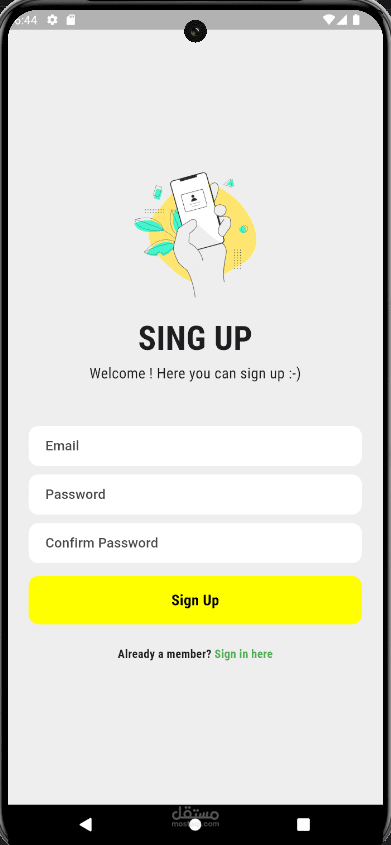 Bazaro (Flutter & Firebase)