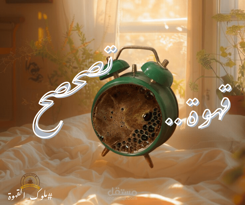 حملة تسويقية لبراند قهوة