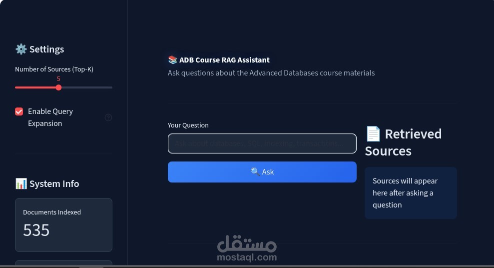 Intelligent Document Q&A System - Hybrid RAG with Self-Learning